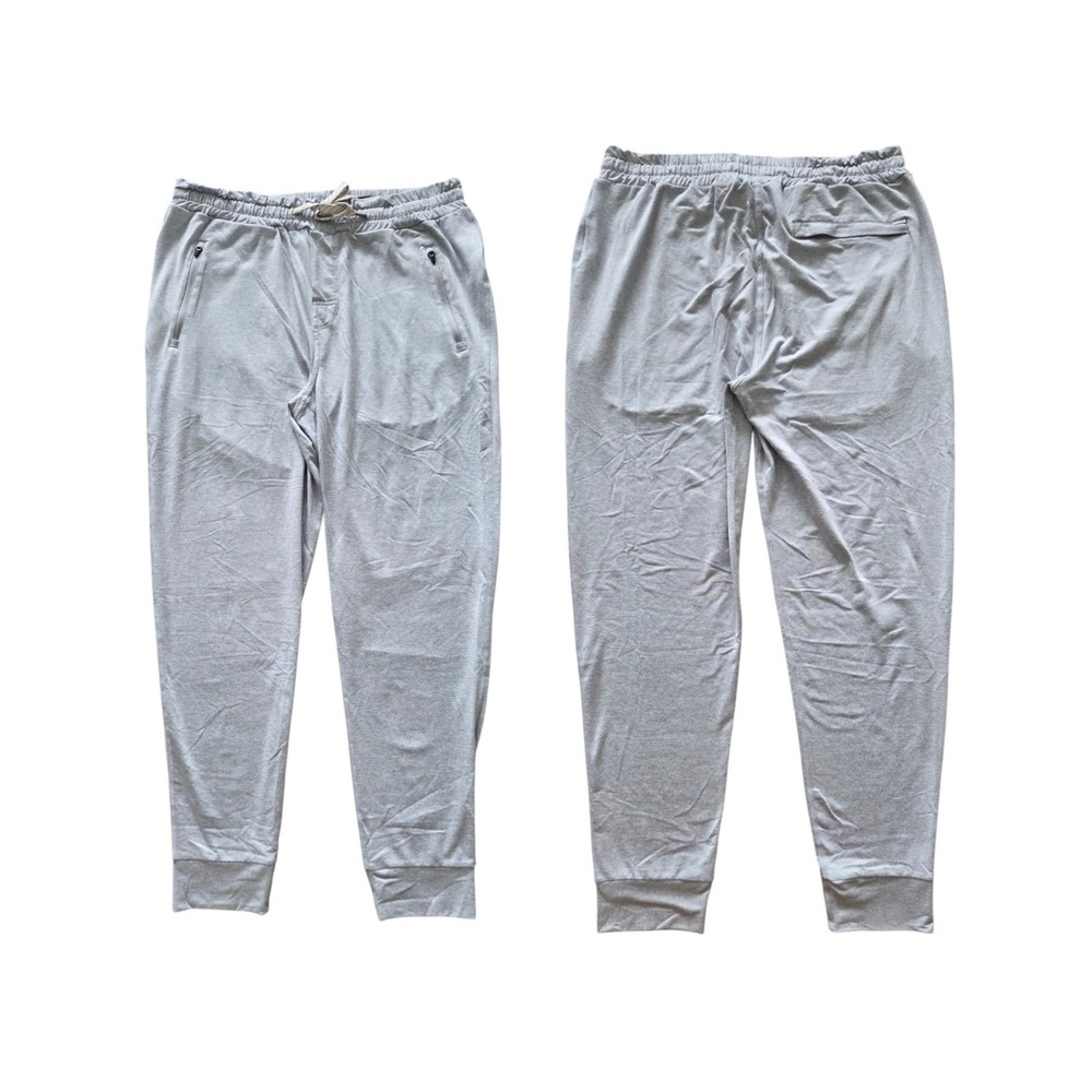 Vuori Men's Ponto Performance Jogger XL Gray DreamKnit Soft Stretchy Activewear